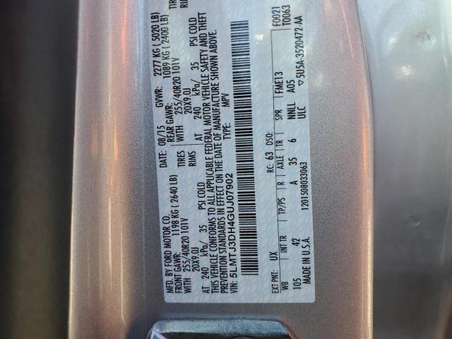 2016 LINCOLN MKC RESERV 5LMTJ3DH4GUJ07902