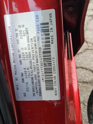 2016 MAZDA 6 TOURING JM1GJ1T58G1477708