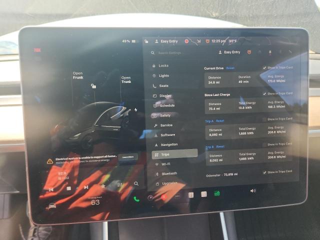 2019 TESLA MODEL 3 5YJ3E1EA3KF410771