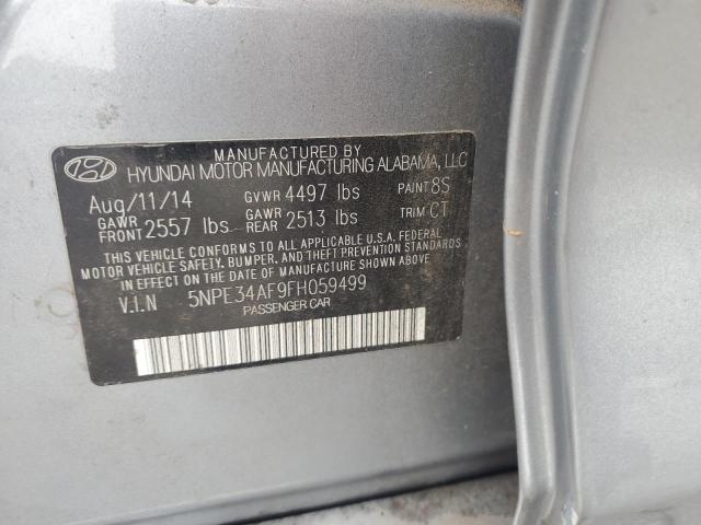 2015 HYUNDAI SONATA SPORT - 5NPE34AF9FH059499