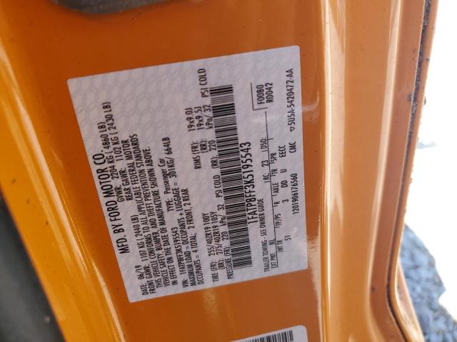 2019 FORD MUSTANG GT 1FATP8FF3K5195543