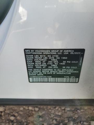2023 VOLKSWAGEN ATLAS SEL 1V2BR2CA4PC557239