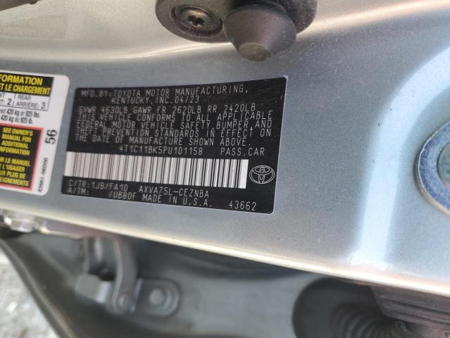 2023 TOYOTA CAMRY LE - 4T1C11BK5PU101158