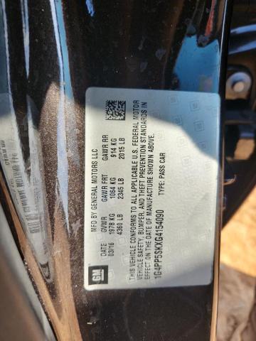 2016 BUICK VERANO 1G4PP5SKXG4154090