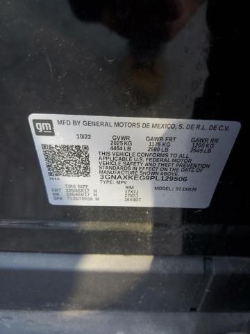 2023 CHEVROLET EQUINOX LT - 3GNAXKEG9PL129506