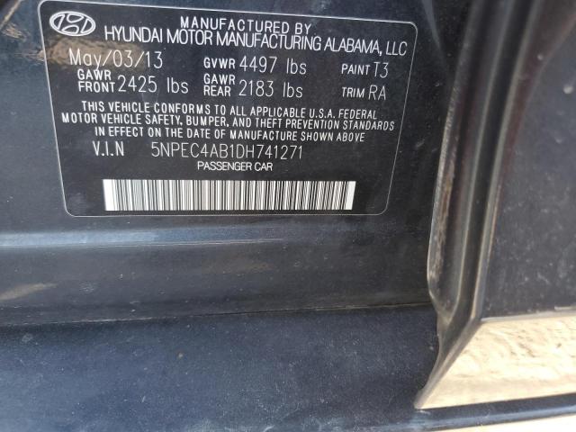 2013 HYUNDAI SONATA SE #3234309040