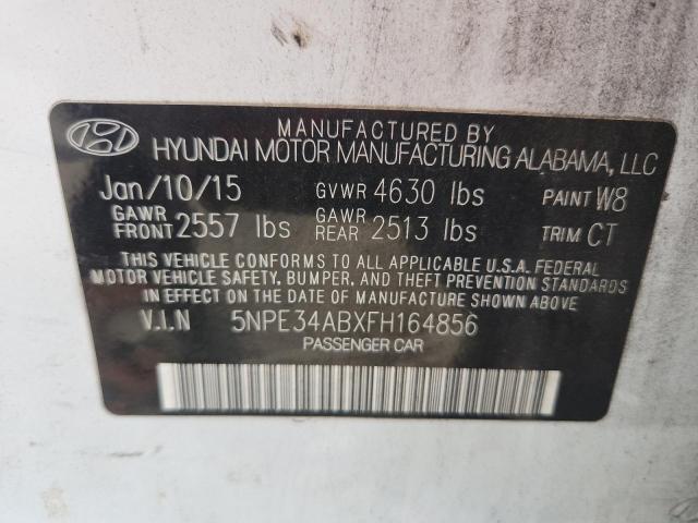 2015 HYUNDAI SONATA SPO 5NPE34ABXFH164856