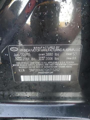 2016 HYUNDAI ELANTRA SE #3265102913