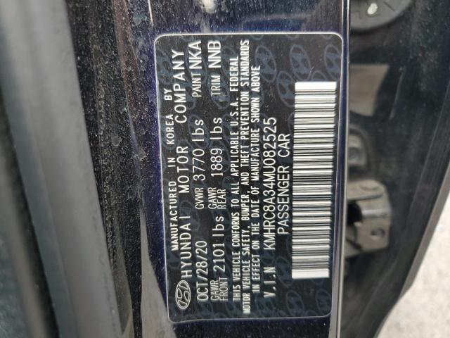 2021 HYUNDAI VENUE SEL KMHRC8A34MU082525