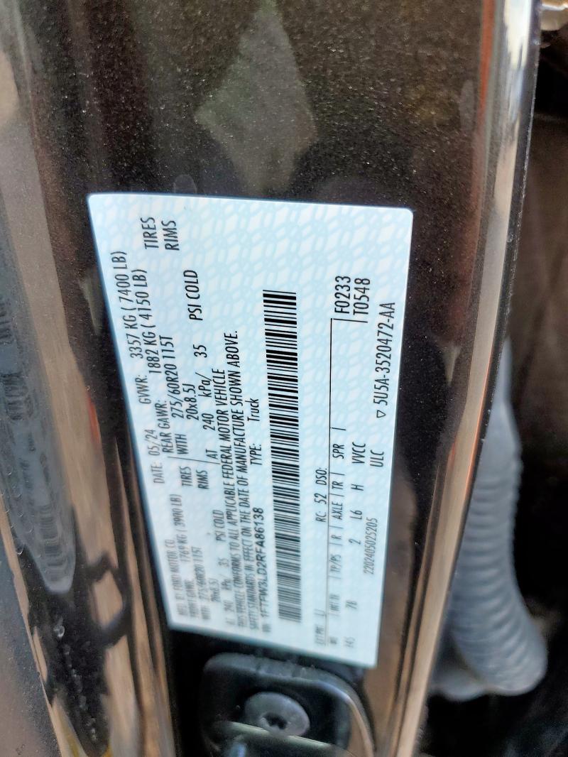 2024 FORD F150 XLT #3247682236