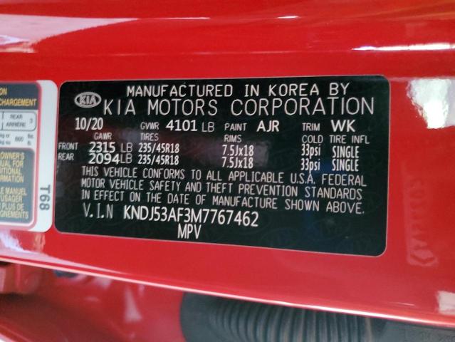 2021 KIA SOUL GT-LI KNDJ53AF3M7767462