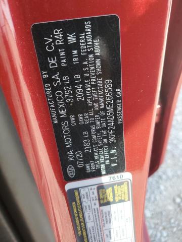 2021 KIA FORTE FE - 3KPF24AD5ME266589