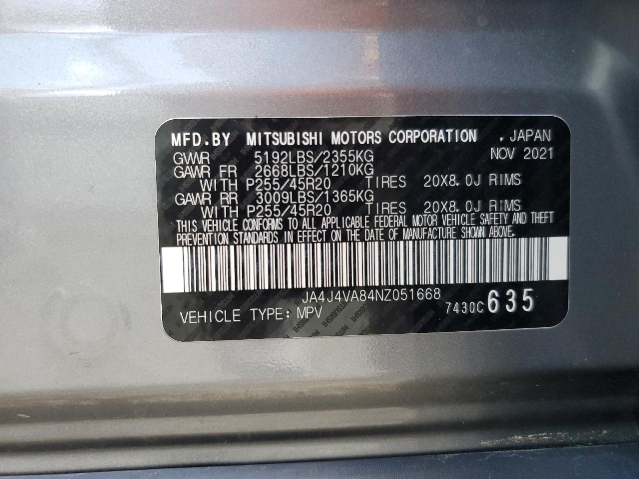 MITSUBISHI OUTLANDER SEL