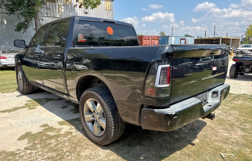 DODGE RAM 1500 2009 black crew pic gas 1D3HB13P79S748569 photo #4