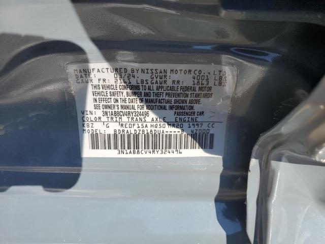 2024 NISSAN SENTRA SV 3N1AB8CV4RY324496
