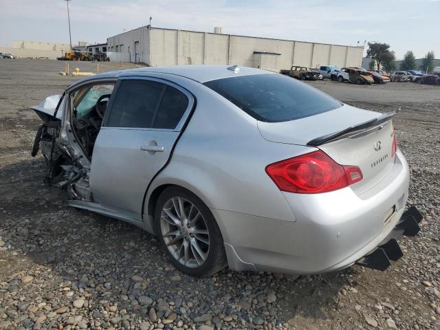 INFINITI G37 2011 silver  gas JN1CV6AR9BM352152 photo #3