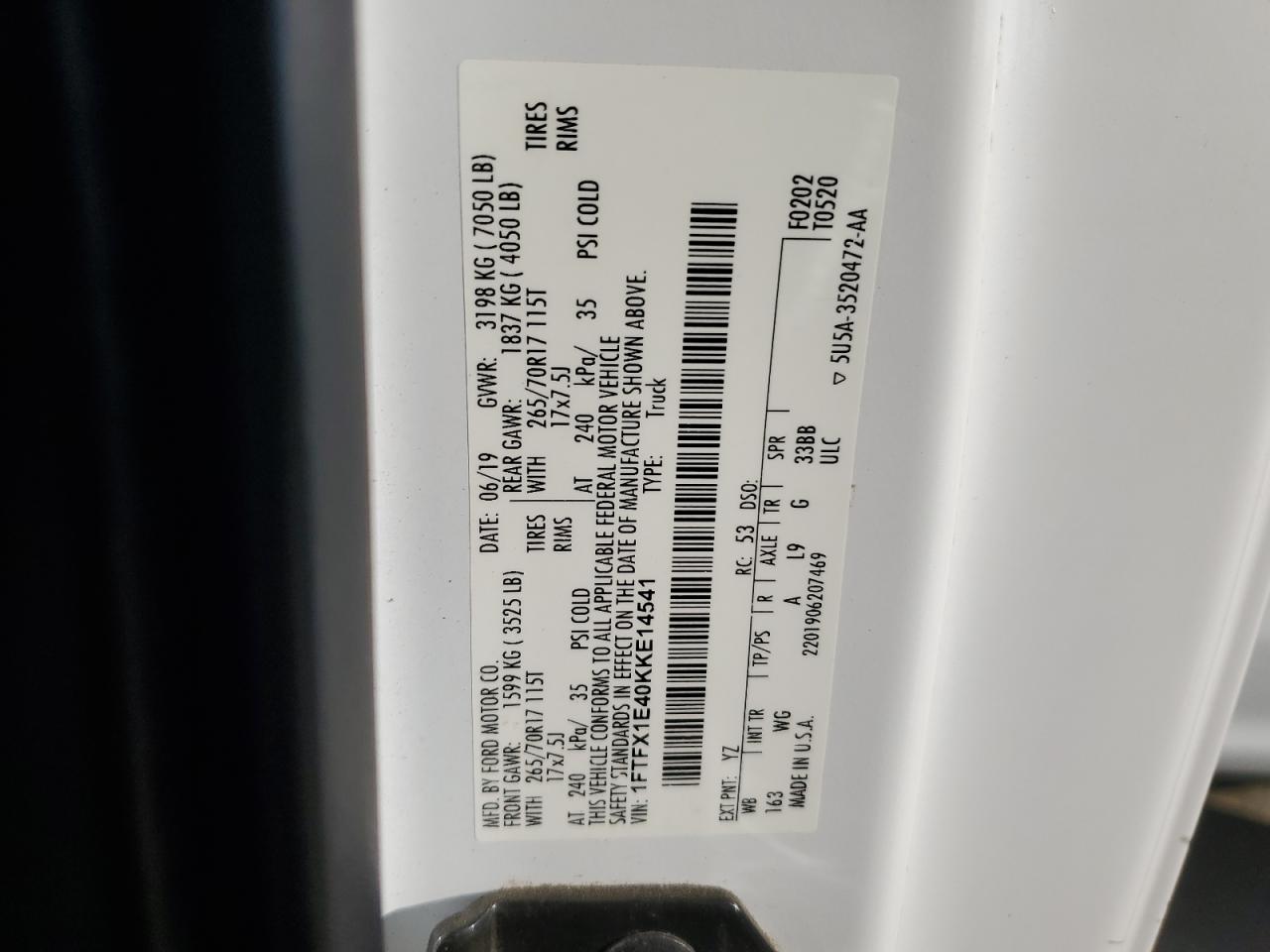 FORD F-150 SUPER CAB