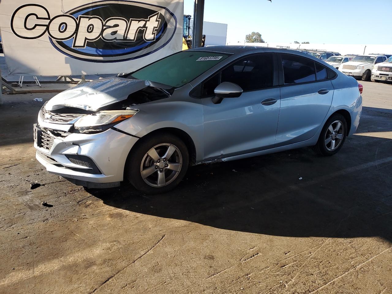 Lot #3260527152 2017 CHEVROLET CRUZE LS