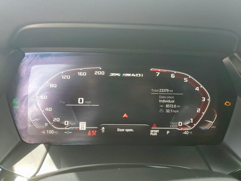 2020 BMW Z4 M40I WBAHF9C03LWW40848