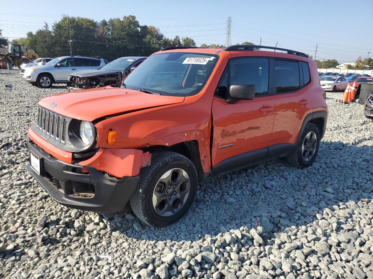  Salvage Jeep Renegade