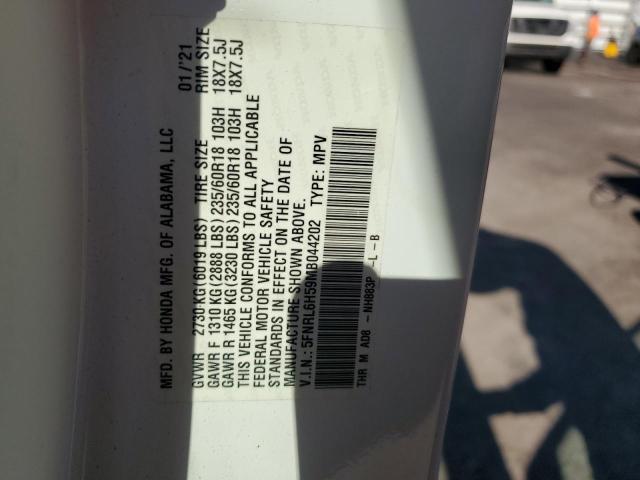 2021 HONDA ODYSSEY EX 5FNRL6H59MB044202