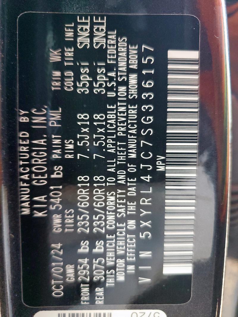 2025 KIA SORENTO S #3284891927