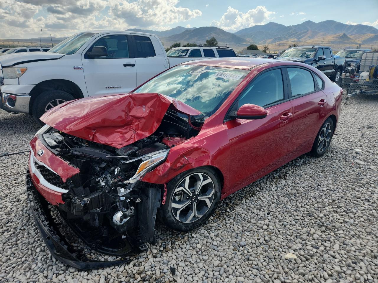 Lot #3253761371 2021 KIA FORTE FE