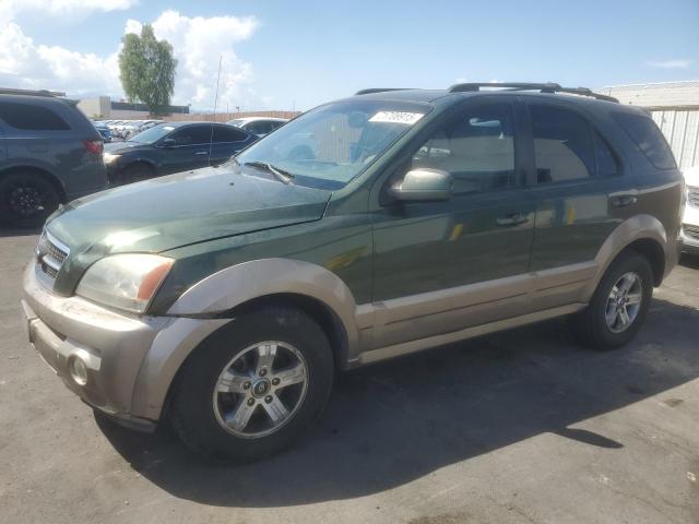 KIA SORENTO EX 2003 green  gas KNDJC733835108187 photo #1