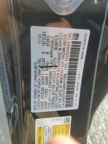 2024 HONDA CIVIC TOUR - 2HGFE1F94RH313568