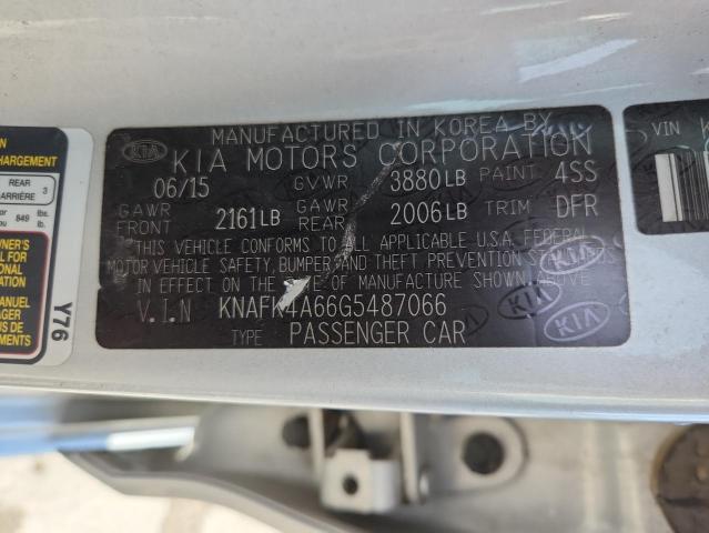 2016 KIA FORTE LX - KNAFK4A66G5487066