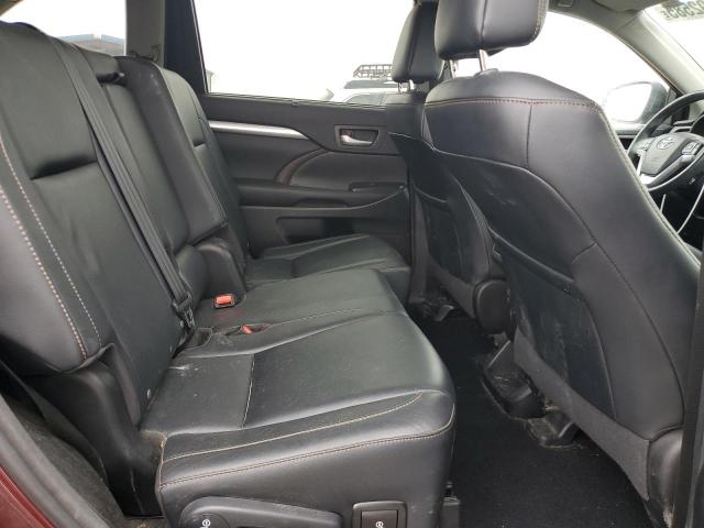 2016 TOYOTA HIGHLANDER XLE 5TDJKRFH0GS316781