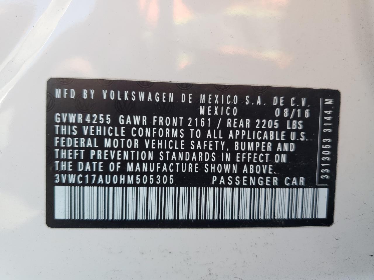 VOLKSWAGEN GOLF SPORTSVAN S