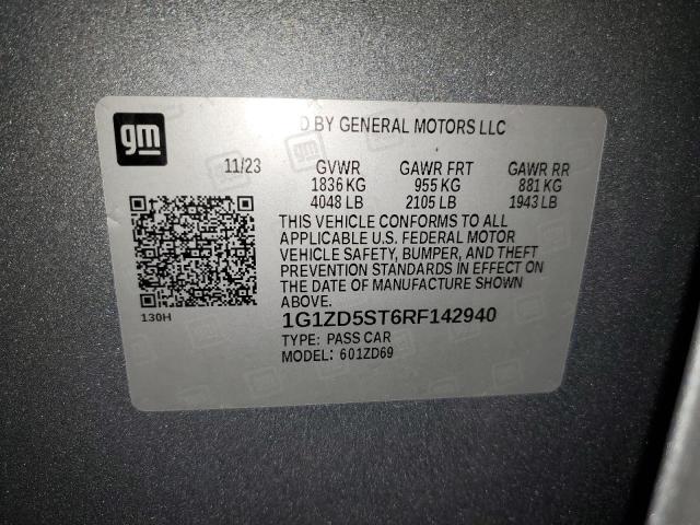 2024 CHEVROLET MALIBU LT 1G1ZD5ST6RF142940