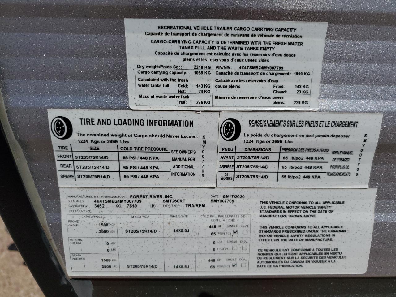 Lot #3275714946 2021 WILDWOOD TRAILER