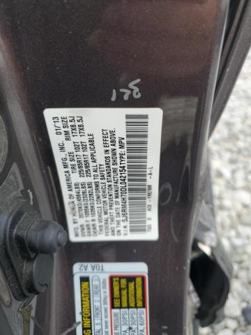 2013 HONDA CR-V EXL - 5J6RM4H70DL042154