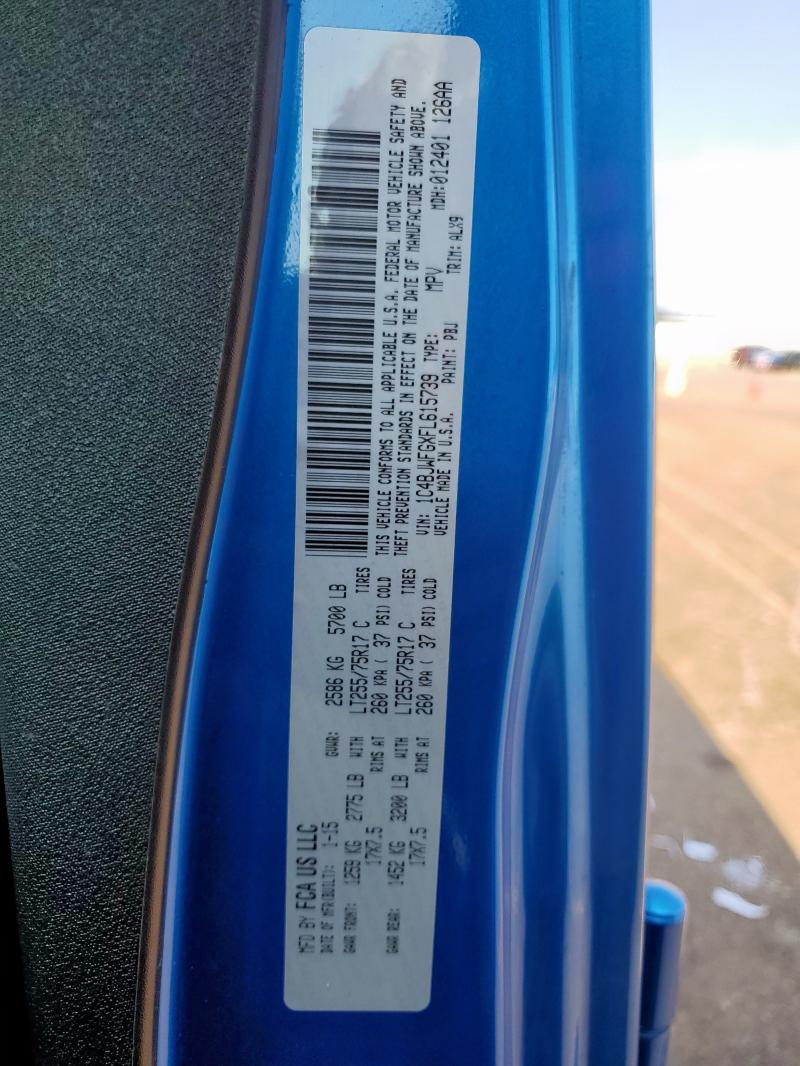 2015 JEEP WRANGLER UNLIMITED RUBICON 1C4BJWFGXFL615739