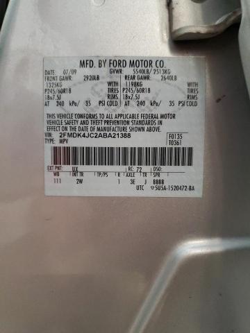 2010 FORD EDGE SEL #3281571398