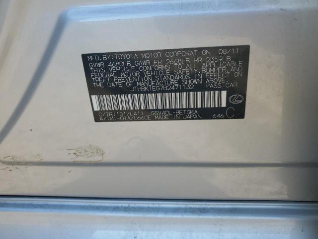 2011 LEXUS ES 350 #3291325134