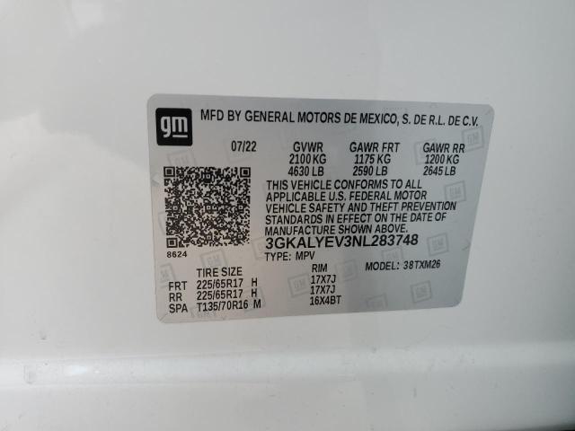 2022 GMC TERRAIN AT 3GKALYEV3NL283748
