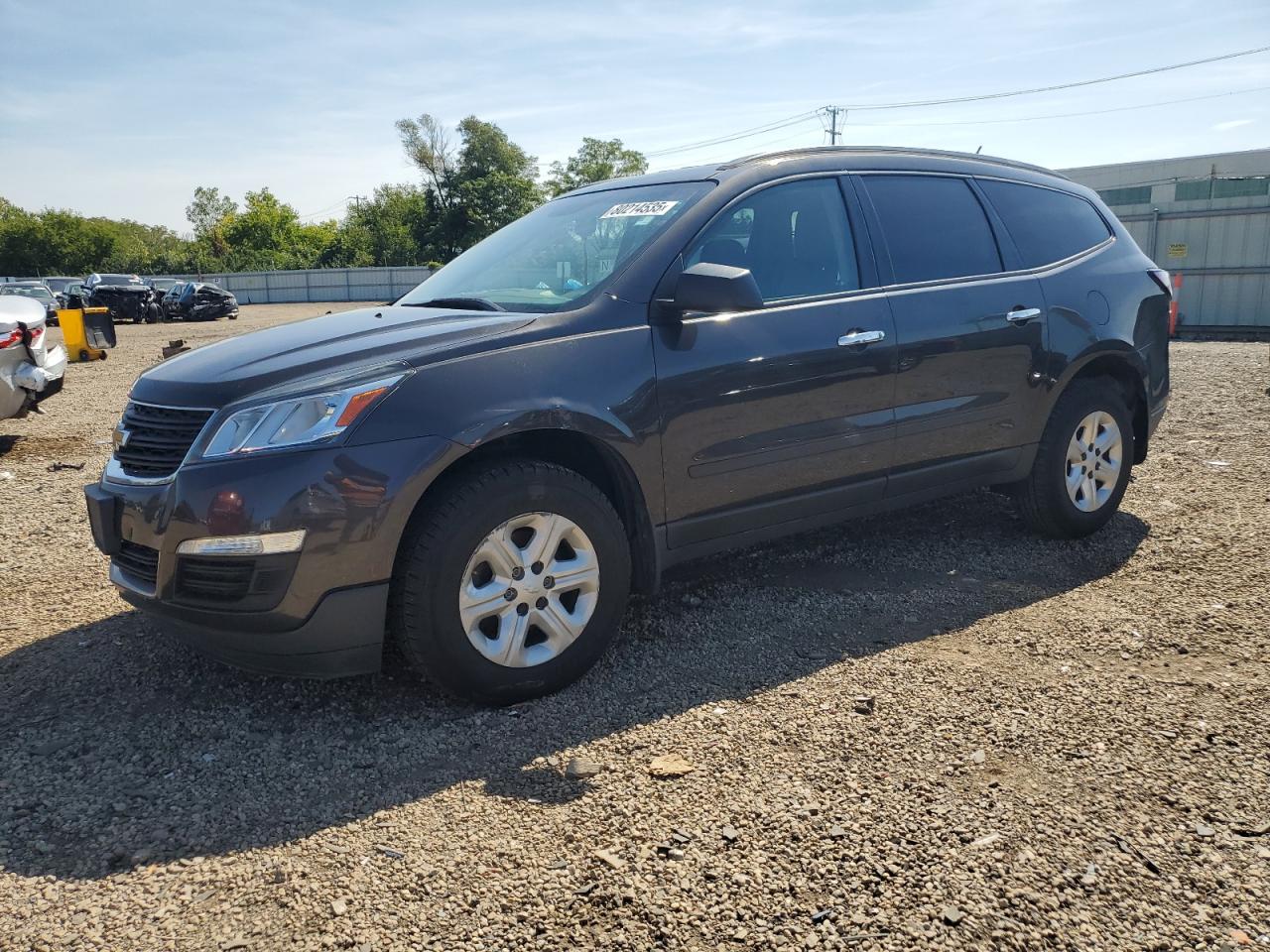 Lot #3266286990 2017 CHEVROLET TRAVERSE LS