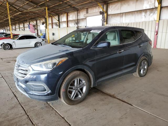 HYUNDAI SANTA FE S 2018 blue  gas 5NMZT3LB0JH097778 photo #1