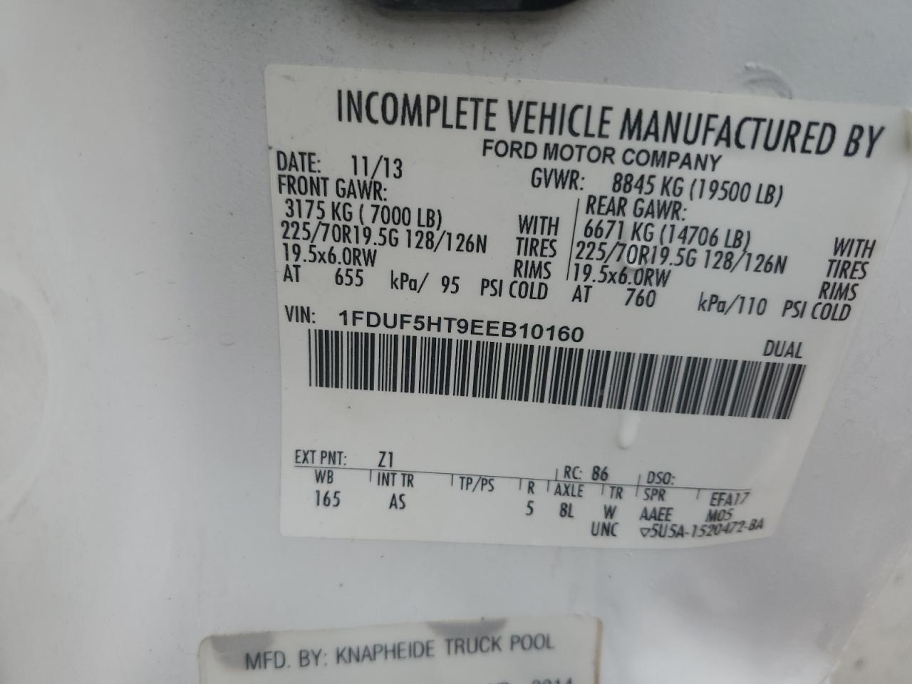 FORD F-550 SUPER DUTY