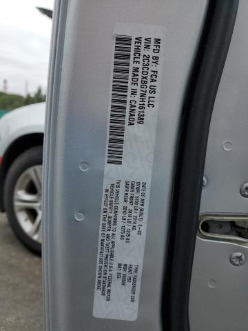 2022 DODGE CHARGER SXT 2C3CDXBG7NH161389