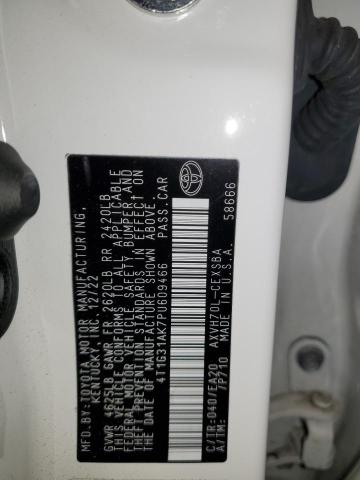 2023 TOYOTA CAMRY SE NIGHT SHADE 4T1G31AK7PU609466