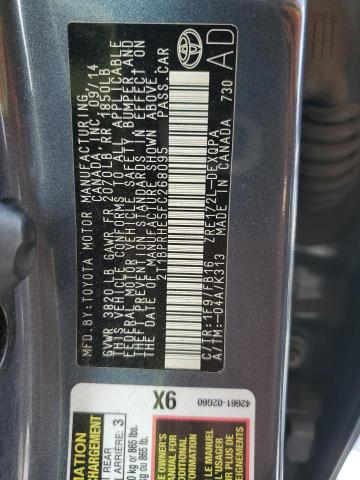 2015 TOYOTA COROLLA EC 2T1BPRHE5FC268095