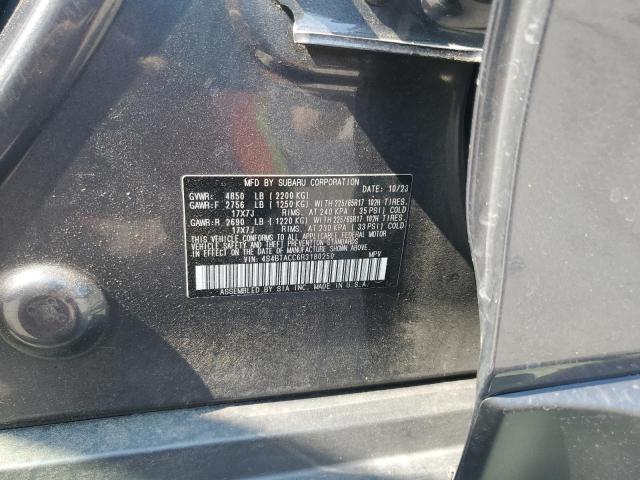 2024 SUBARU OUTBACK PR 4S4BTACC6R3180250