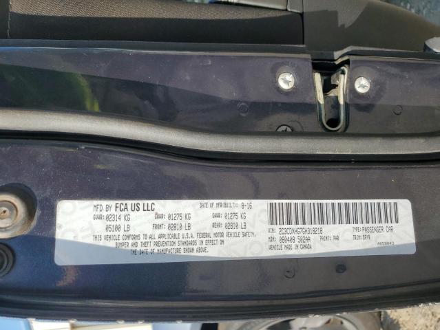 2016 DODGE CHARGER SX 2C3CDXHG7GH318218