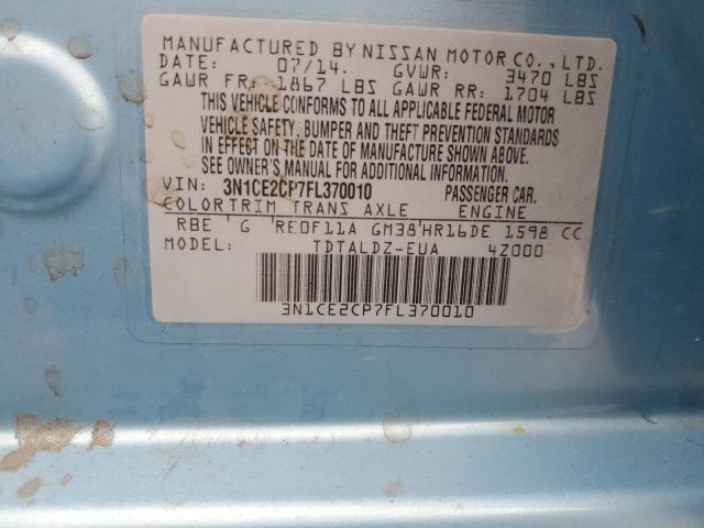 2015 NISSAN VERSA - 3N1CE2CP7FL370010