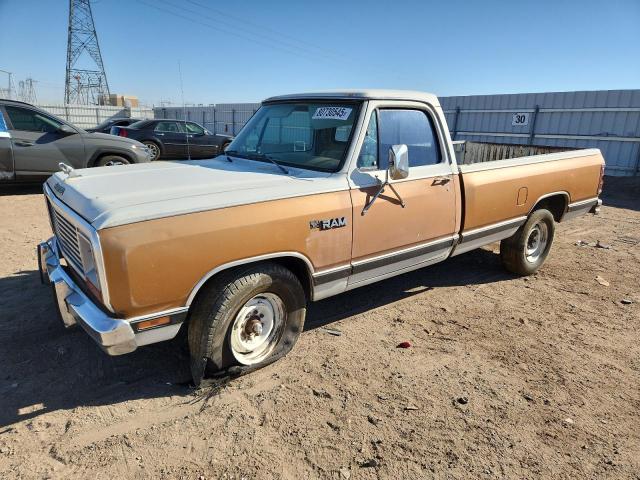 Global Auto Auctions: 1985 DODGE D-SERIES D