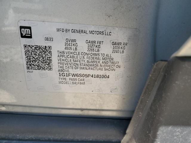2023 CHEVROLET BOLT EV 1L 1G1FW6S05P4181004
